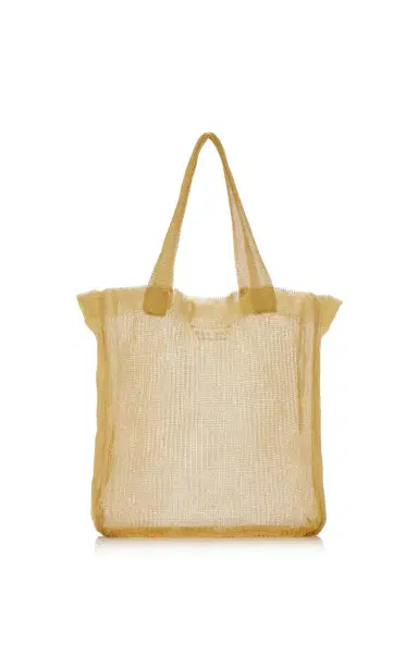 The Row Imogen Knit Mini Tote Bag | Thumbnail 6 The Row Imogen Knit Mini Tote Bag | Thumbnail 6