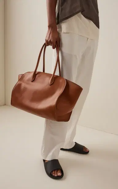 The Row Marlo 14 Leather Tote Bag | Thumbnail 8 The Row Marlo 14 Leather Tote Bag | Thumbnail 8