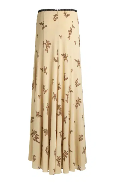 Etro Ruffled Crepe Maxi Skirt | Thumbnail 3 Etro Ruffled Crepe Maxi Skirt | Thumbnail 3