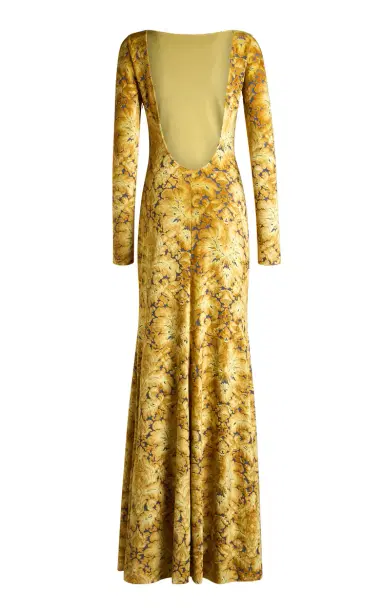 Etro Printed Jersey Maxi Dress | Thumbnail 5 Etro Printed Jersey Maxi Dress | Thumbnail 5