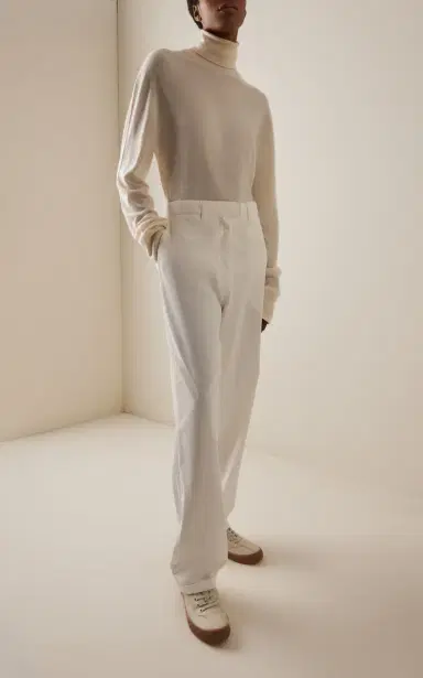 The Row Lizzy Fine-Knit Cashmere Sweater | Thumbnail 3 The Row Lizzy Fine-Knit Cashmere Sweater | Thumbnail 3
