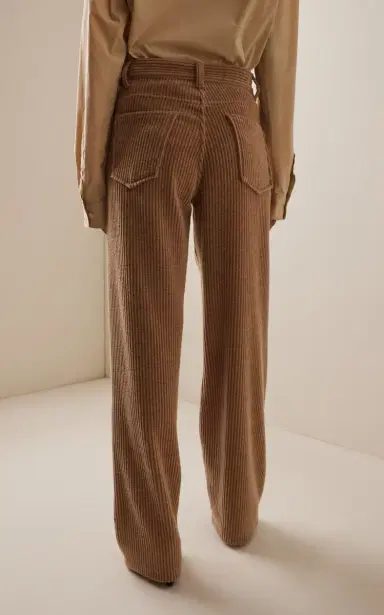The Row Clair Corduroy Mid-Rise Straight-Leg Jeans | Thumbnail 5 The Row Clair Corduroy Mid-Rise Straight-Leg Jeans | Thumbnail 5