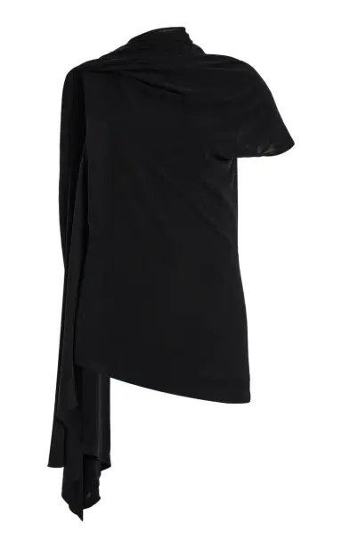 The Row Isadra Draped Jersey Top | Thumbnail 1 The Row Isadra Draped Jersey Top | Thumbnail 1