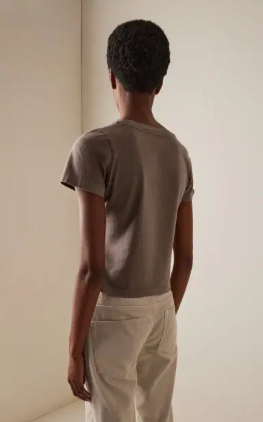 The Row Tori Cotton-Jersey T-shirt | Thumbnail 5 The Row Tori Cotton-Jersey T-shirt | Thumbnail 5