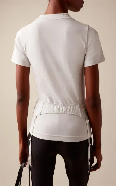 Balenciaga Lingerie Stretch-Jersey T-Shirt | Thumbnail 4 Balenciaga Lingerie Stretch-Jersey T-Shirt | Thumbnail 4