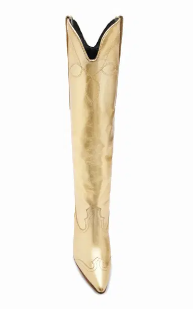 Johanna Ortiz Composed Of Love Metallic Leather Boots | Thumbnail 3 Johanna Ortiz Composed Of Love Metallic Leather Boots | Thumbnail 3