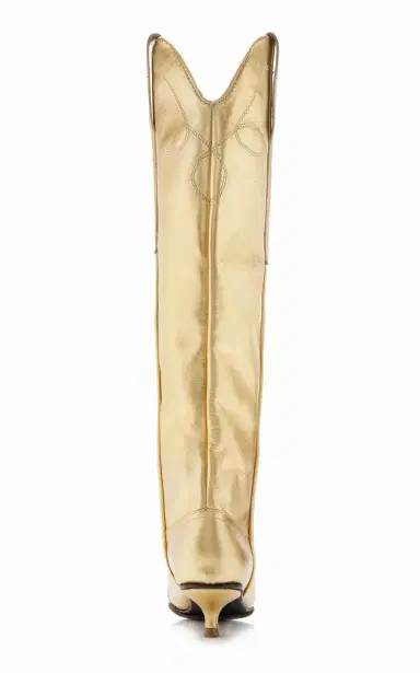 Johanna Ortiz Composed Of Love Metallic Leather Boots | Thumbnail 5 Johanna Ortiz Composed Of Love Metallic Leather Boots | Thumbnail 5