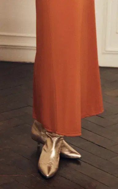 Johanna Ortiz Composed Of Love Metallic Leather Boots | Thumbnail 9 Johanna Ortiz Composed Of Love Metallic Leather Boots | Thumbnail 9