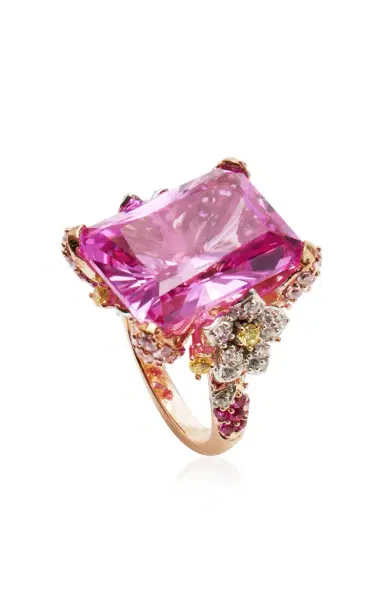 Anabela Chan 18K Rose Gold Multi Stone Ring | Thumbnail 4 Anabela Chan 18K Rose Gold Multi Stone Ring | Thumbnail 4