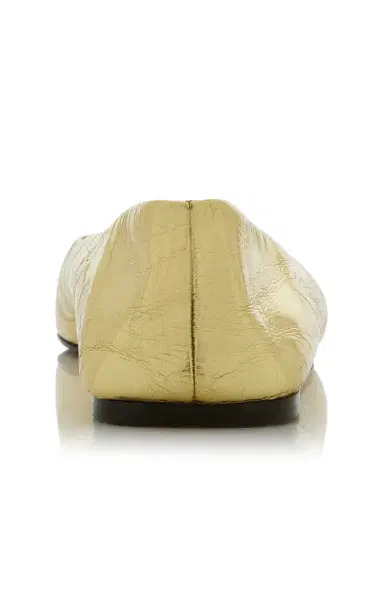 The Row Square Metallic Leather Ballet Flats | Thumbnail 5 The Row Square Metallic Leather Ballet Flats | Thumbnail 5