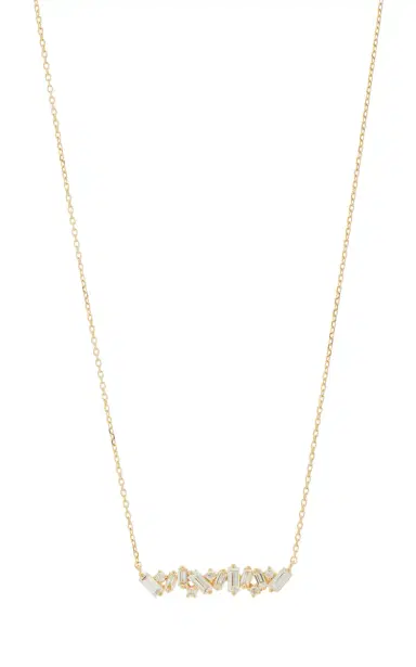 Suzanne Kalan 18K Gold Diamond Necklace 4 | Thumbnail 3 Suzanne Kalan 18K Gold Diamond Necklace 4 | Thumbnail 3