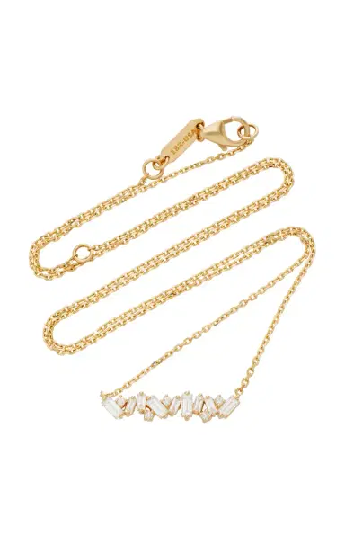 Suzanne Kalan 18K Gold Diamond Necklace 4 | Thumbnail 4 Suzanne Kalan 18K Gold Diamond Necklace 4 | Thumbnail 4