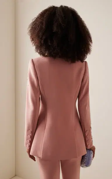 Huishan Zhang Justine Crystal-Embellished Suiting Blazer | Thumbnail 4 Huishan Zhang Justine Crystal-Embellished Suiting Blazer | Thumbnail 4