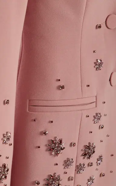 Huishan Zhang Justine Crystal-Embellished Suiting Blazer | Thumbnail 5 Huishan Zhang Justine Crystal-Embellished Suiting Blazer | Thumbnail 5