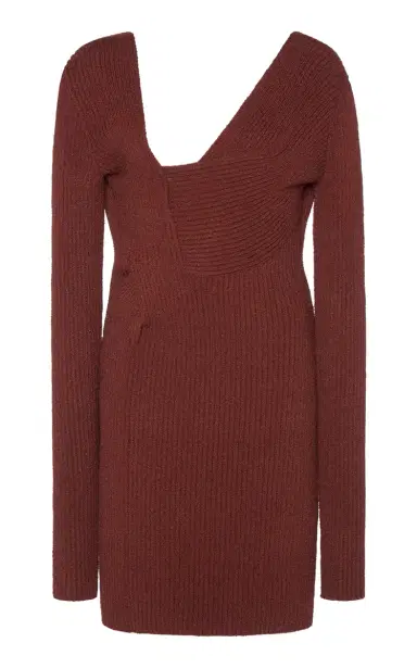 Bottega Veneta Ribbed-Knit Mini Dress | Thumbnail 1 Bottega Veneta Ribbed-Knit Mini Dress | Thumbnail 1