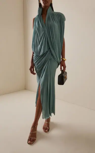 Maticevski Exclusive Savour Draped Chiffon Skirt | Thumbnail 2 Maticevski Exclusive Savour Draped Chiffon Skirt | Thumbnail 2