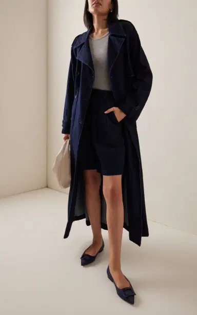 Roger Vivier Gommettine Denim Flats | Thumbnail 2 Roger Vivier Gommettine Denim Flats | Thumbnail 2