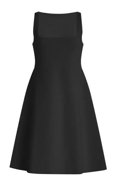 BIRROT Exclusive Lay3 Bonded Crepe Mini Dress | Thumbnail 1 BIRROT Exclusive Lay3 Bonded Crepe Mini Dress | Thumbnail 1