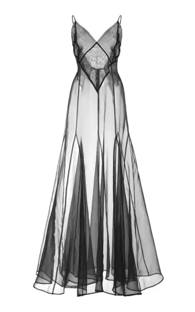 Kamperett Lalique Silk Organza Gown | Thumbnail 1 Kamperett Lalique Silk Organza Gown | Thumbnail 1