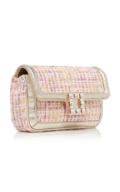 Roger Vivier Viv' Jeu De Fille Tweed Envelope Bag | Thumbnail 4 Roger Vivier Viv' Jeu De Fille Tweed Envelope Bag | Thumbnail 4