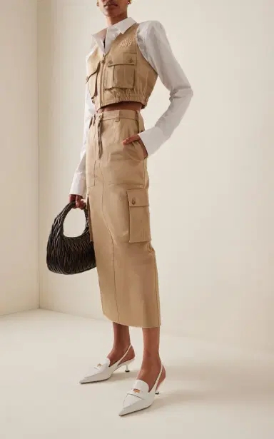 Miu Miu Slingback Leather Penny Loafers | Thumbnail 3 Miu Miu Slingback Leather Penny Loafers | Thumbnail 3