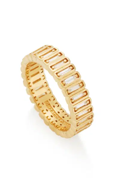 Suzanne Kalan 18K Yellow Gold Inlay Collection Eternity Band | Thumbnail 3 Suzanne Kalan 18K Yellow Gold Inlay Collection Eternity Band | Thumbnail 3