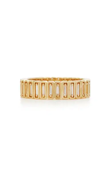 Suzanne Kalan 18K Yellow Gold Inlay Collection Eternity Band | Thumbnail 6 Suzanne Kalan 18K Yellow Gold Inlay Collection Eternity Band | Thumbnail 6
