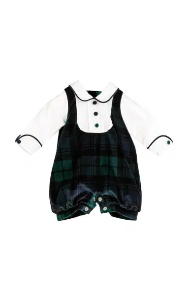 Jesurum Dorado Infants' Velvet Baby Romper | Thumbnail 1 Jesurum Dorado Infants' Velvet Baby Romper | Thumbnail 1