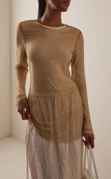 Tove Carmen Crystal-Mesh Top | Thumbnail 2 Tove Carmen Crystal-Mesh Top | Thumbnail 2