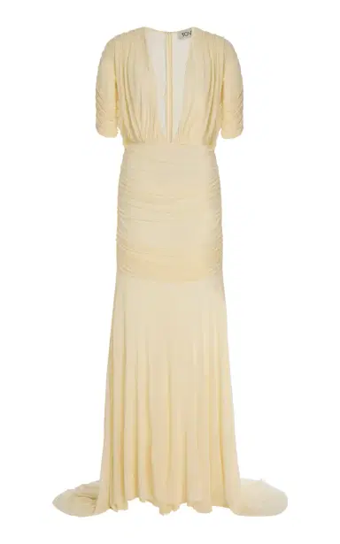 Tove Devi Gathered Jersey Gown | Thumbnail 1 Tove Devi Gathered Jersey Gown | Thumbnail 1