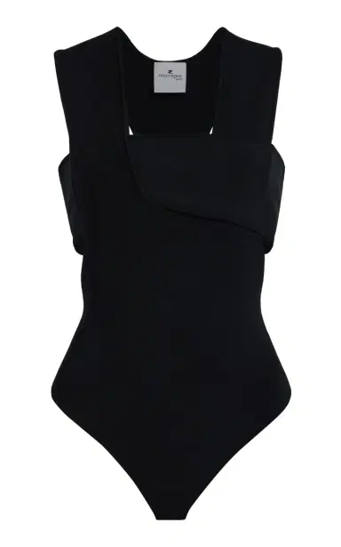 Courrèges Infinity Crepe Knit Bodysuit | Thumbnail 6 Courrèges Infinity Crepe Knit Bodysuit | Thumbnail 6
