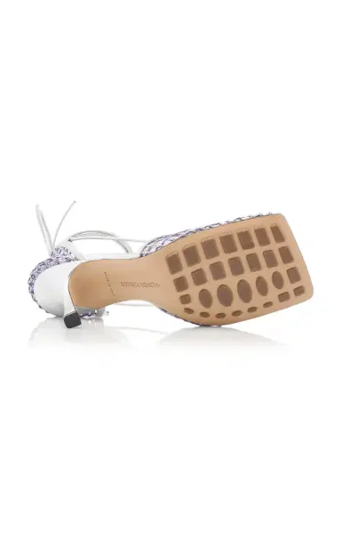 Bottega Veneta Stretch Metallic Sandals | Thumbnail 7 Bottega Veneta Stretch Metallic Sandals | Thumbnail 7
