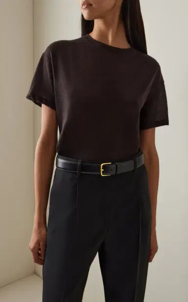 The Row Maxi Classic Leather Belt | Thumbnail 2 The Row Maxi Classic Leather Belt | Thumbnail 2