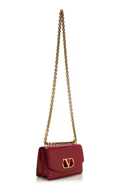 Valentino Garavani Vain Small Leather Shoulder Bag | Thumbnail 4 Valentino Garavani Vain Small Leather Shoulder Bag | Thumbnail 4