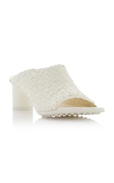 Bottega Veneta Atomic Intrecciato Leather Mules | Thumbnail 4 Bottega Veneta Atomic Intrecciato Leather Mules | Thumbnail 4