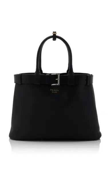 Prada Runway Belt-Detailed Leather Tote Bag | Thumbnail 8 Prada Runway Belt-Detailed Leather Tote Bag | Thumbnail 8