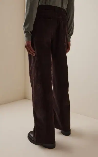 The Row Egglita Corduroy High-Rise Straight-Leg Jeans | Thumbnail 4 The Row Egglita Corduroy High-Rise Straight-Leg Jeans | Thumbnail 4