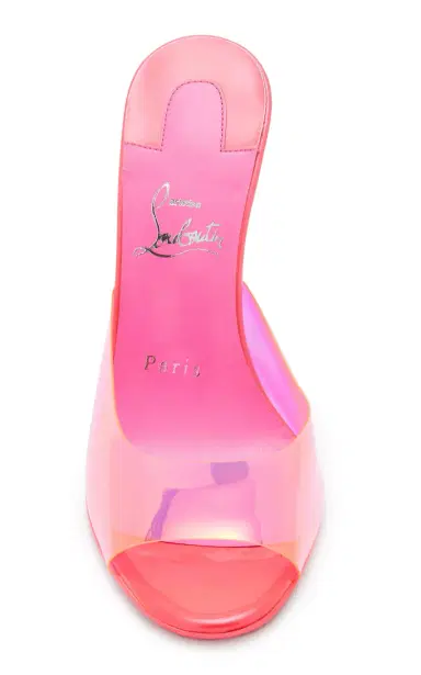Christian Louboutin Just Arch 100mm Patent Leather and PVC Sandals | Thumbnail 3 Christian Louboutin Just Arch 100mm Patent Leather and PVC Sandals | Thumbnail 3