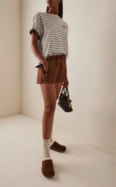 Miu Miu Shearling Clogs | Thumbnail 2 Miu Miu Shearling Clogs | Thumbnail 2