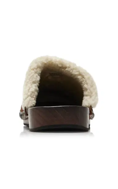 Miu Miu Shearling Clogs | Thumbnail 5 Miu Miu Shearling Clogs | Thumbnail 5