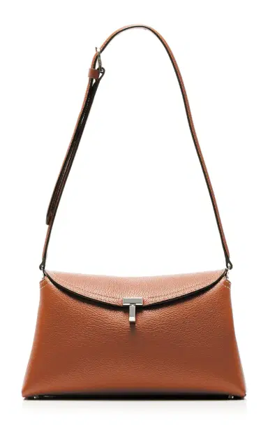 Toteme T-Lock Leather Clutch | Thumbnail 4 Toteme T-Lock Leather Clutch | Thumbnail 4