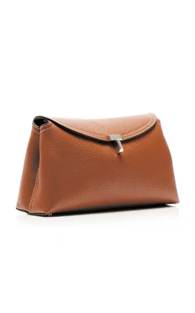 Toteme T-Lock Leather Clutch | Thumbnail 5 Toteme T-Lock Leather Clutch | Thumbnail 5