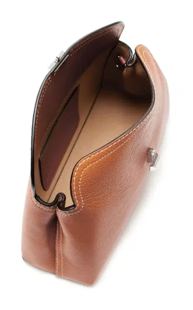 Toteme T-Lock Leather Clutch | Thumbnail 7 Toteme T-Lock Leather Clutch | Thumbnail 7