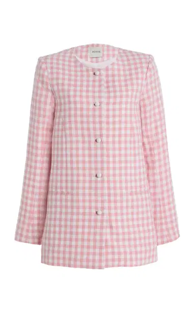 Posse Exclusive Riviera Rio Checked Linen Jacket | Thumbnail 1 Posse Exclusive Riviera Rio Checked Linen Jacket | Thumbnail 1