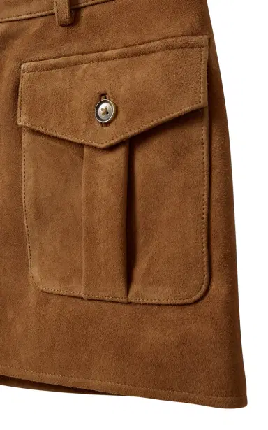 THE GARMENT Goatskin Suede Mini Skirt | Thumbnail 6 THE GARMENT Goatskin Suede Mini Skirt | Thumbnail 6