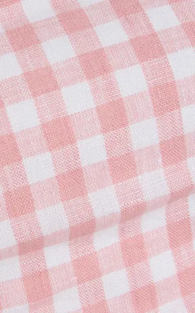 Posse Exclusive Riviera Paige Gingham Linen Crop Top | Thumbnail 6 Posse Exclusive Riviera Paige Gingham Linen Crop Top | Thumbnail 6