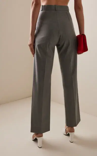 Marie Adam-Leenaerdt Classic Cropped Wool Trousers | Thumbnail 4 Marie Adam-Leenaerdt Classic Cropped Wool Trousers | Thumbnail 4