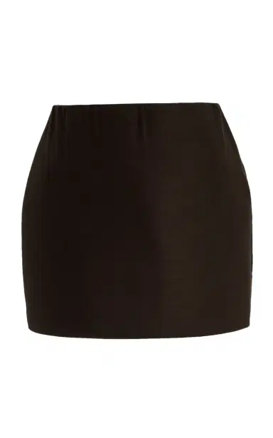 Marie Adam-Leenaerdt Base Crepe Mini Skirt | Thumbnail 6 Marie Adam-Leenaerdt Base Crepe Mini Skirt | Thumbnail 6