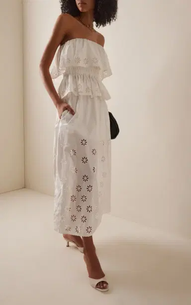 Posse Exclusive Riviera Cecilia Cotton Maxi Skirt | Thumbnail 2 Posse Exclusive Riviera Cecilia Cotton Maxi Skirt | Thumbnail 2