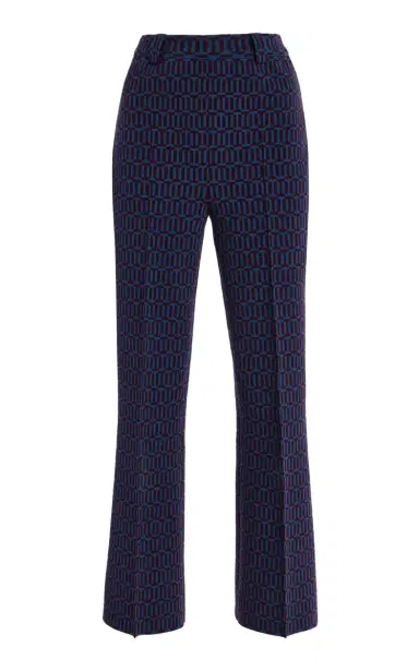 High Sport Charlie Cotton-Blend Geo-Jacquard Flared Pants | Thumbnail 7 High Sport Charlie Cotton-Blend Geo-Jacquard Flared Pants | Thumbnail 7